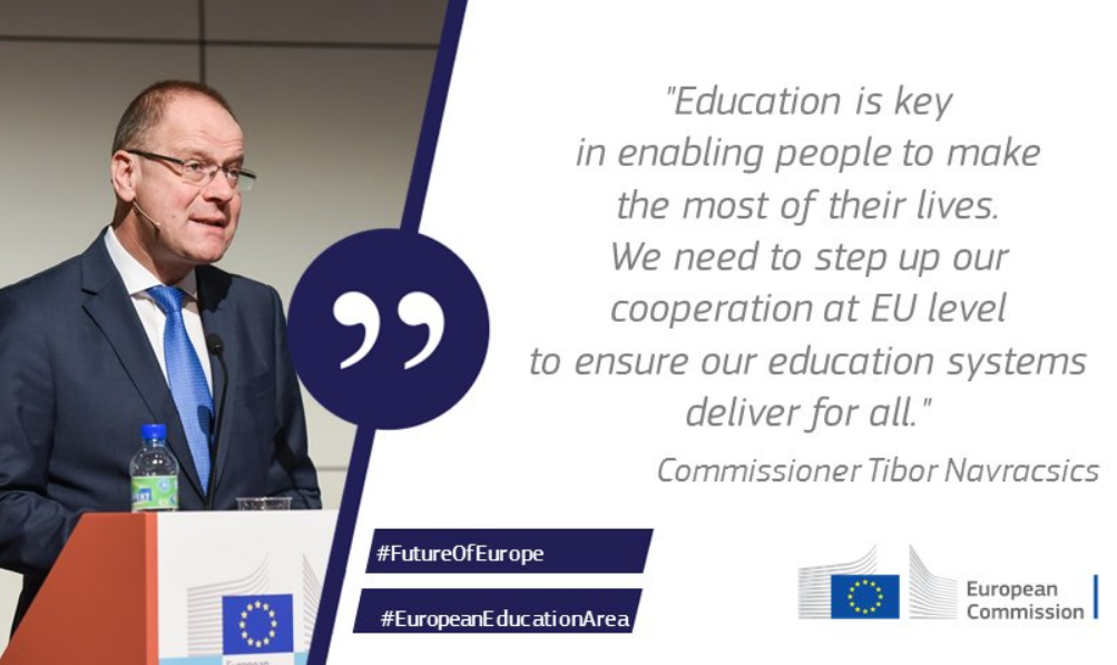 The European Commission sets out new strategy for quality and inclusive education