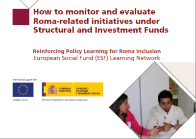 EURoma+ Network Handbook: How to monitor and evaluate Roma-related initiatives under Structural and Investment Funds