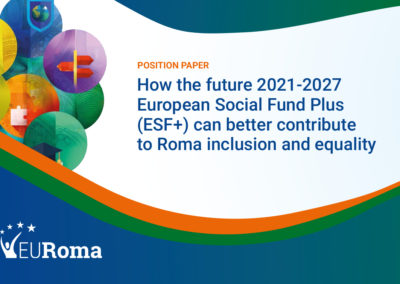 Updated EURoma’s position paper on 2021-2027 ESF+ Regulation