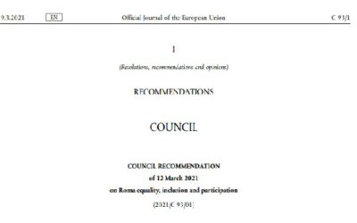 European Recommendation on Roma equality, inclusion and participation for the next decade now approved