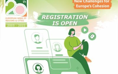 Registration to 2022 European Week of Regions and Cities is open!