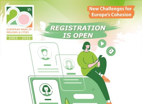 Registration to 2022 European Week of Regions and Cities is open!