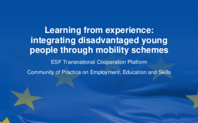 Learning from experience: integrating disadvantaged young people through mobility schemes