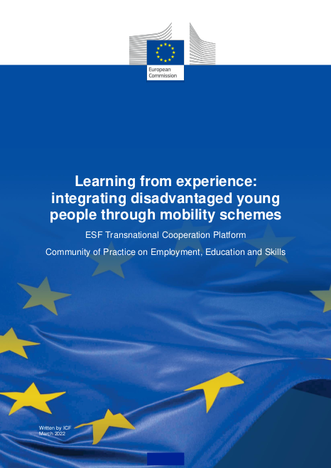 Learning from experience: integrating disadvantaged young people through mobility schemes