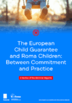2025. Portada informe EURoma-Eurochild sobre Garantía Infantil e Infancia Gitana.
