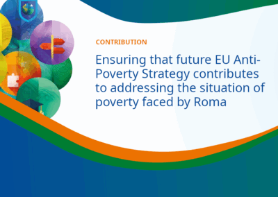 EURoma contributes to the forthcoming EU Anti-Poverty Strategy with proposals for tackling Roma poverty