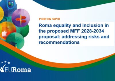 EURoma highlights risks and priorities for Roma equality in the future Multiannual Financial Framework 2028–2034